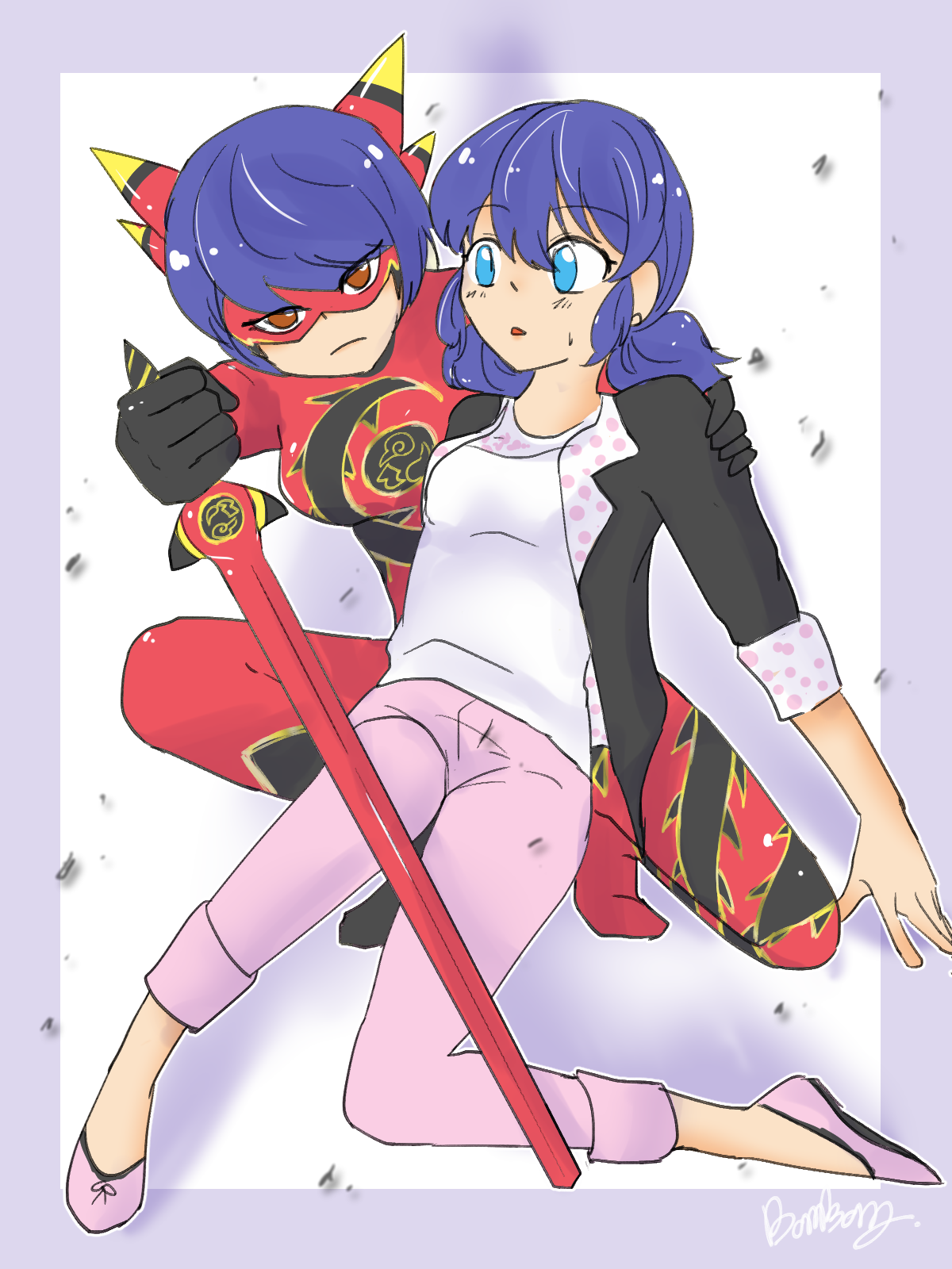 Kagami Tsurugi R LB01-R33 Miraculous Ladybug Anime Card