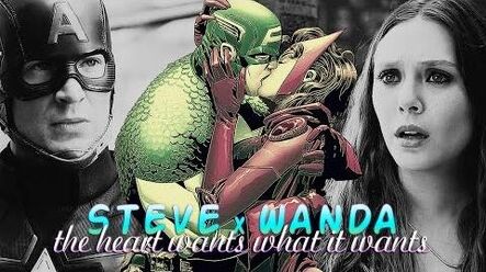 » the heart wants what it wants (steve rogers x wanda maximoff)