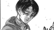 Levi reacting to Erwin's death