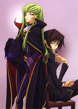 C.C. and Lelouch Render HD by MarinaKonnoLP on DeviantArt