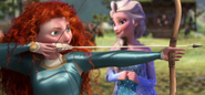 Elsa and Merida by mostlydisneyfemslash 2