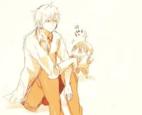 Twitter art of Sano and Haruaki