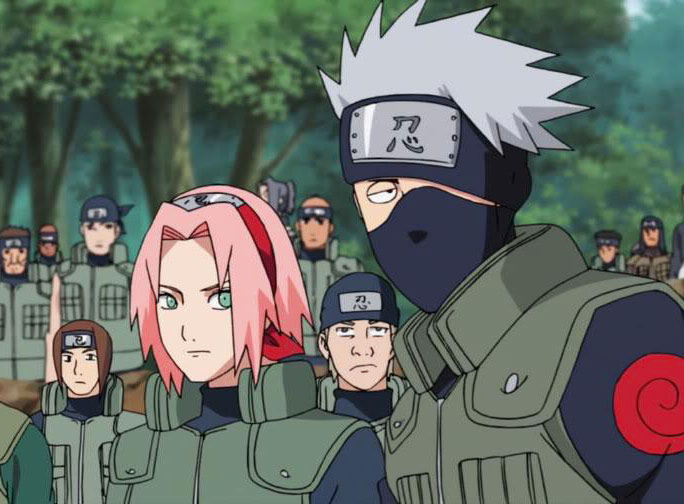 sakura and kakashi