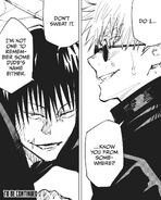 Gojo asking Toji if they had already met