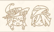 Navia’s Birthday 2024 (Chibi illustration) - cropped sketch chibis