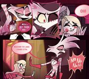 Angel thinks Charlie is a customer