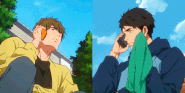 Makoto talking to Sousuke about their history with Ikuya.