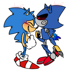 Sonic x NeoMS ] Just a gift - Metonic Ship - by TheMetonicLover on