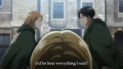 Levi asking Petra for assurance