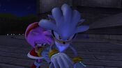 Sonic06 Amy hugs Silver