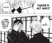 Yaga and Gojo are distraught at the news