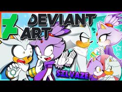 Shadow and Amy VS DeviantArt (FT Tails) 