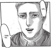Soft Erwin in Levi's POV