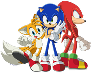 Team Sonic by MontyTH