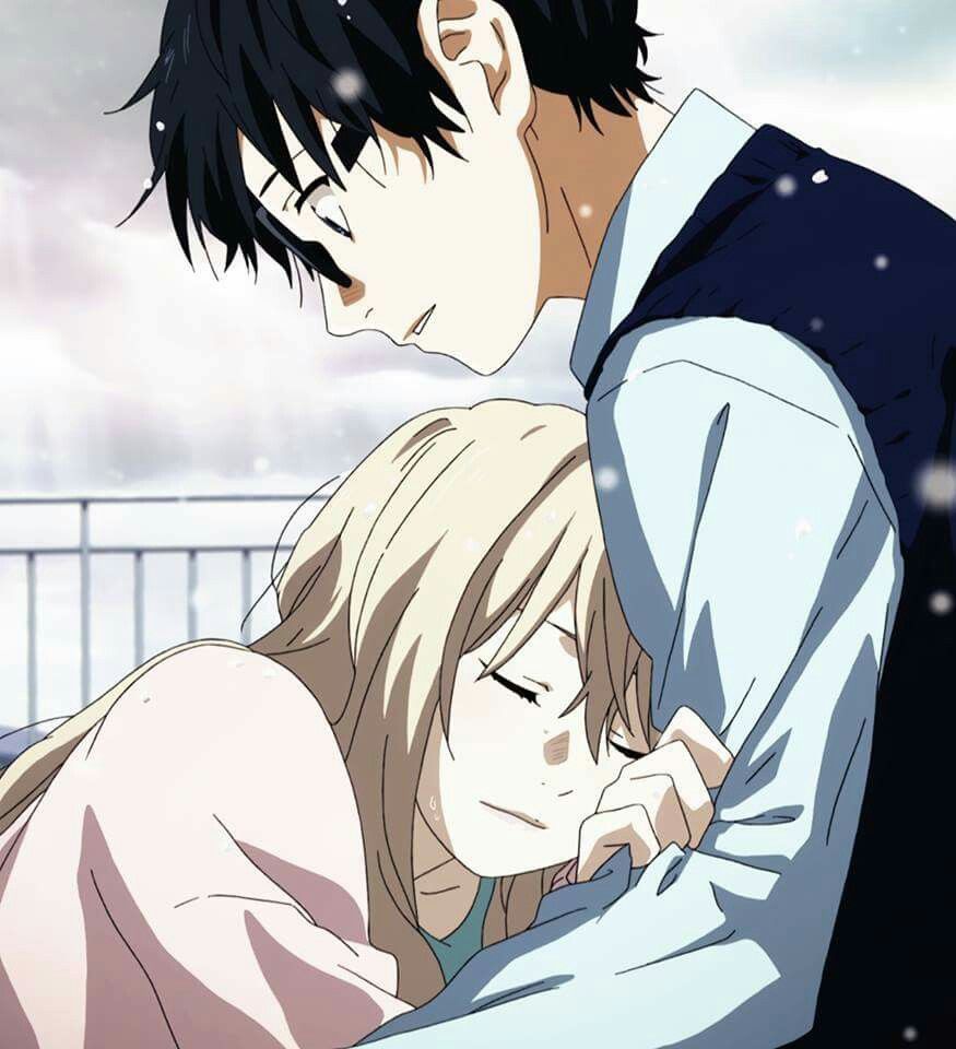 Shigatsu wa Kimi no Uso - Kousei and Kaori in Heaven - last scene