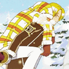 Sanji Nami Piggyback