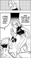 Yuki is angry at Kenjaku for insulting her