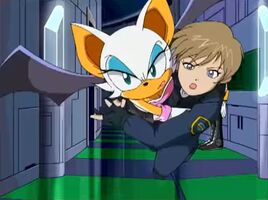 SonicX Rouge&Topaz fleeing