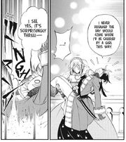 Jeanne carries Vanitas. 