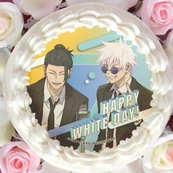 PRIROLL x JJK 2024 White Day Cake