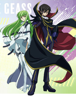 C.C. and Lelouch Render HD by MarinaKonnoLP on DeviantArt