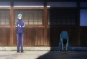 Kasumi talks to Mai while she is stretching