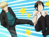 Sano and Haruaki in episode 4