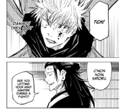 Gojo's moment of weakness.