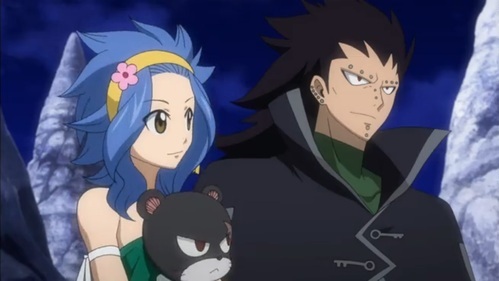 fairy tail gajeel and levy moments