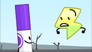 "Hey Lightning, wanna be friends?"