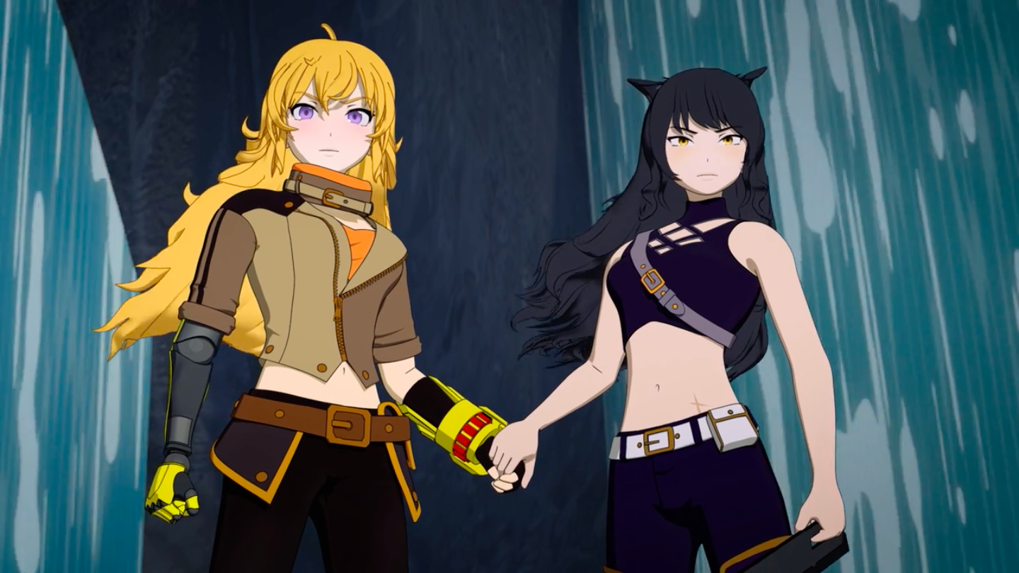 RWBY Блейк. Yang Xiao long and Blake.