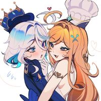 ahoge action!!! by @lazymimium