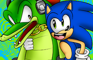Sonic&Vector by SonicsChilidog