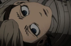 ZanRu anime 33.gif (2.42 MB) Zanka looks at a upset Rudo after Gris's lucky charm disappears