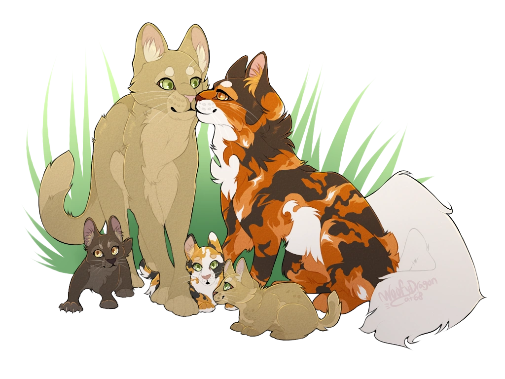 Яблочник коты воители