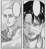 Levi sees Erwin for the last time after fulfilling his vow