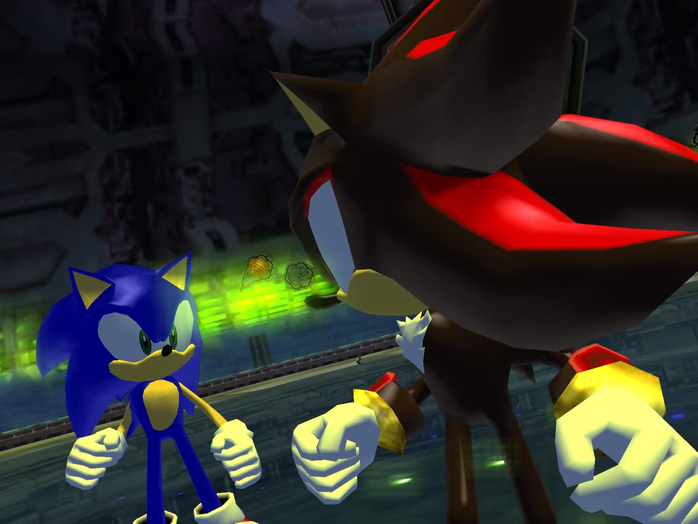 Since I'm the fusion of Shadow and the fake hedgehog, I guess that