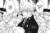 Gojo asks if they should kill the cultists.