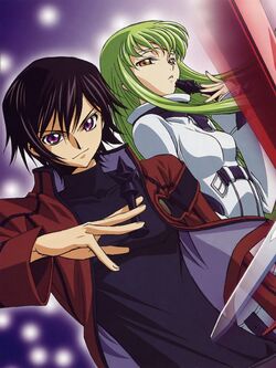 C.C. and Lelouch Render HD by MarinaKonnoLP on DeviantArt