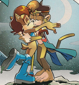 Sally and Khan kiss