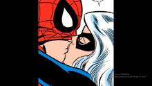 Black Cat and Spider-Man first kiss