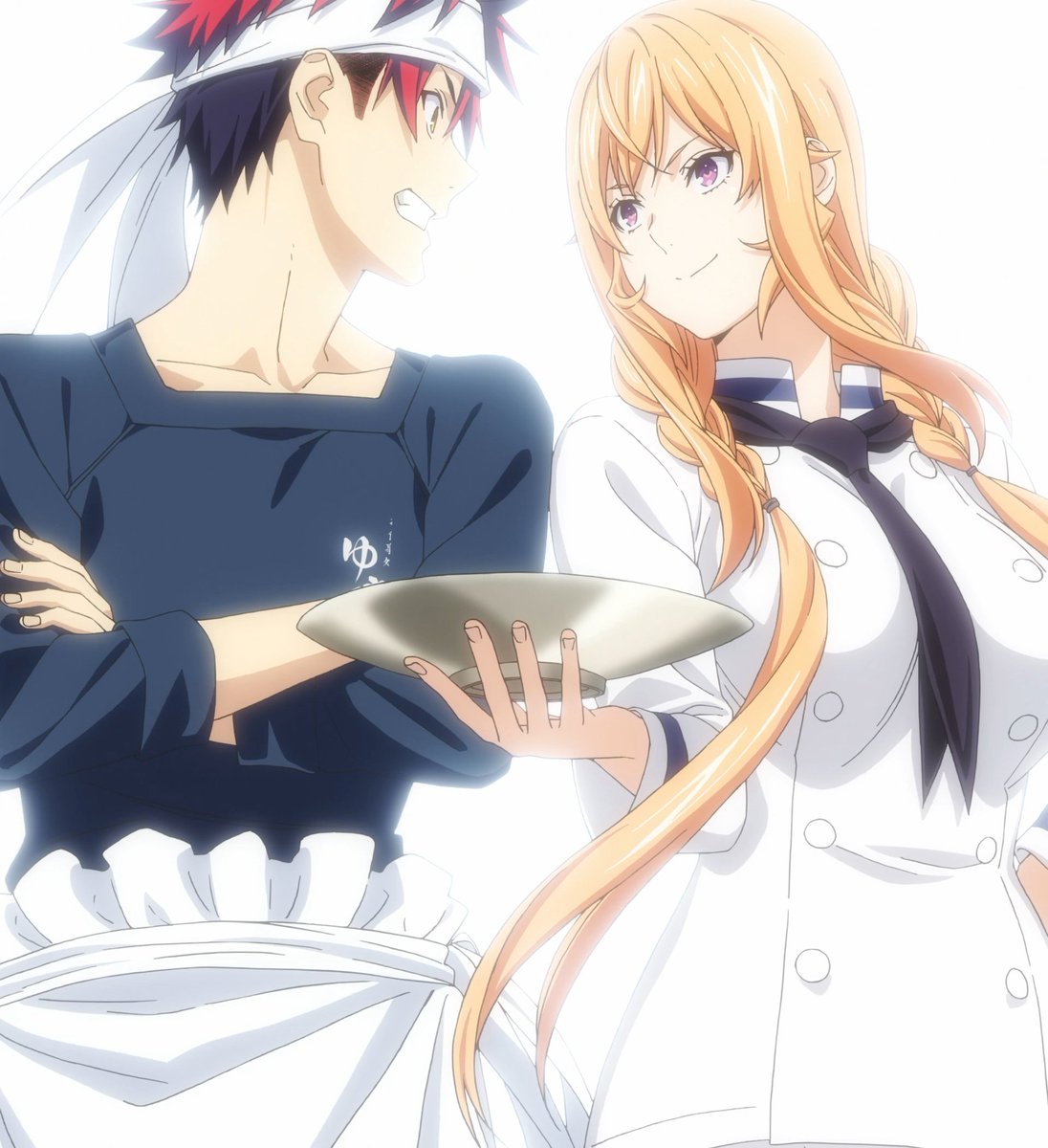 In the anime “Food Wars! /Shokugeki No Soma”, am I the only one that likes  Megumi and Soma together instead of Erina? Like I feel like they get along  more and they