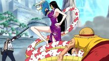 Boa Hancock Defends Luffy