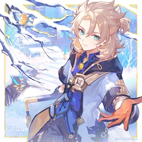 Albedo's Birthday art 2024