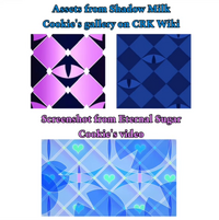 Patterns akin to Shadow Milk's assets