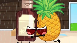 BBQ Sauce and Pineapple