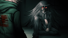 Danganronpa 2 CG - Izuru Kamukura talking to Nagito