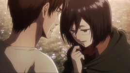 Eren and Mikasa