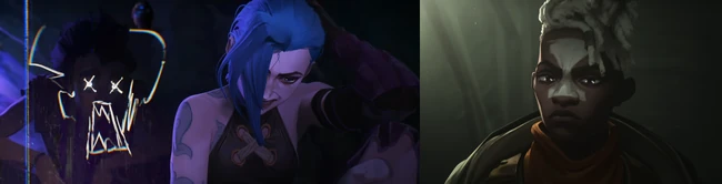 While Jinx grew up in near isolation and tormented by her past, Ekko managed to form and lead the Firelights