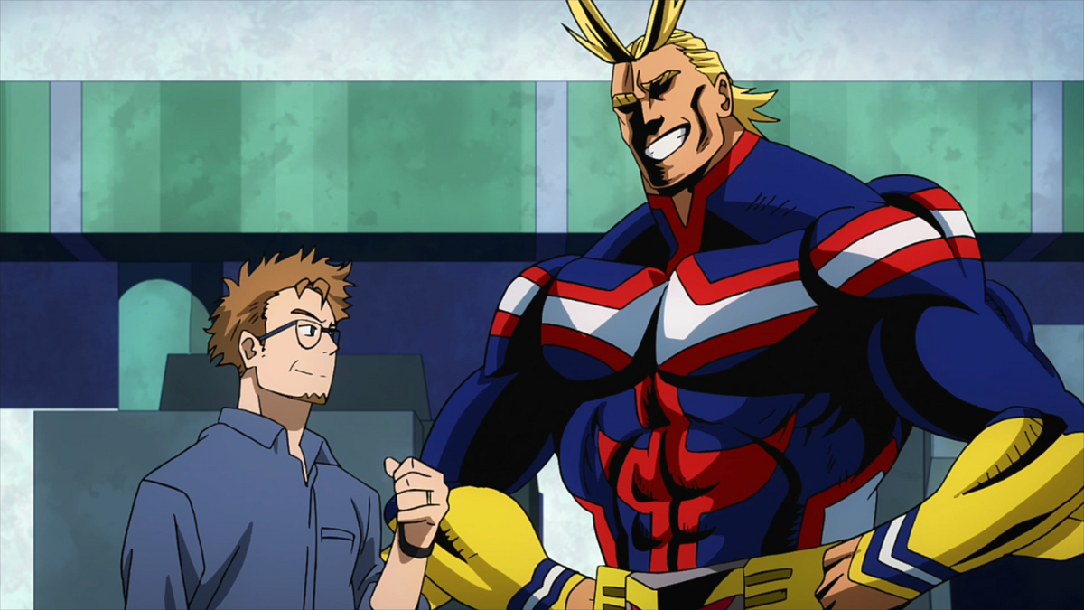 Young All Might Fight - My Hero Academia: Two Heroes Clip 